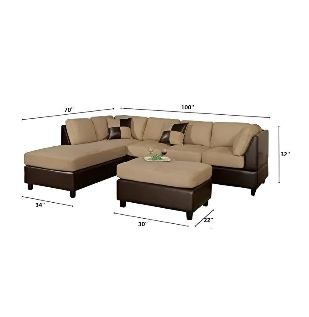 Jonathan L Shape Sofa – Heaven Furnishing