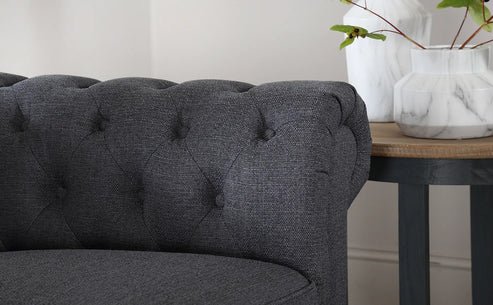 Marina Solid Wood Chesterfield Sofa – Heaven Furnishing