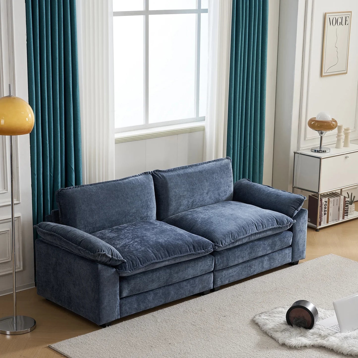 BORIS L Shaped Convertible Sofa – Heaven Furnishing