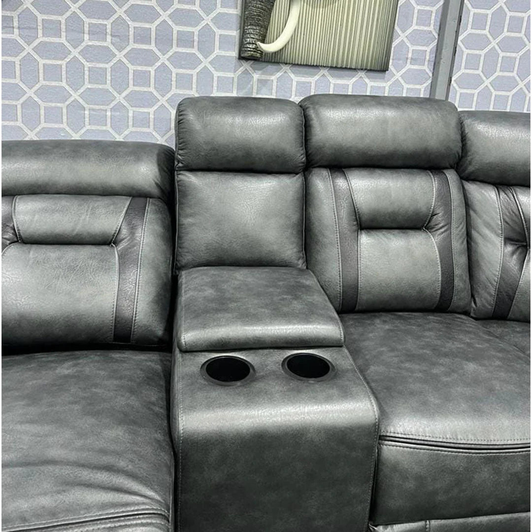 Nova Electric Recliner Leather Corner Sofa – Luxury Comfort for Modern Homes
