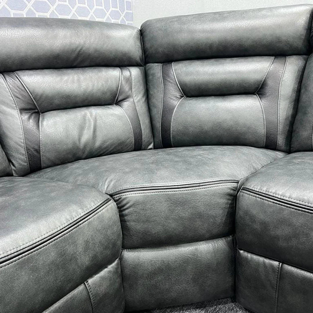 Nova Electric Recliner Leather Corner Sofa – Luxury Comfort for Modern Homes