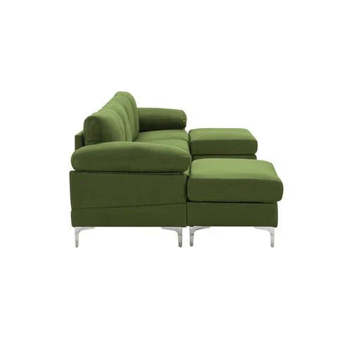 Coral 6 Seater U-Shape Sofa – Modern Family Sectional Couch