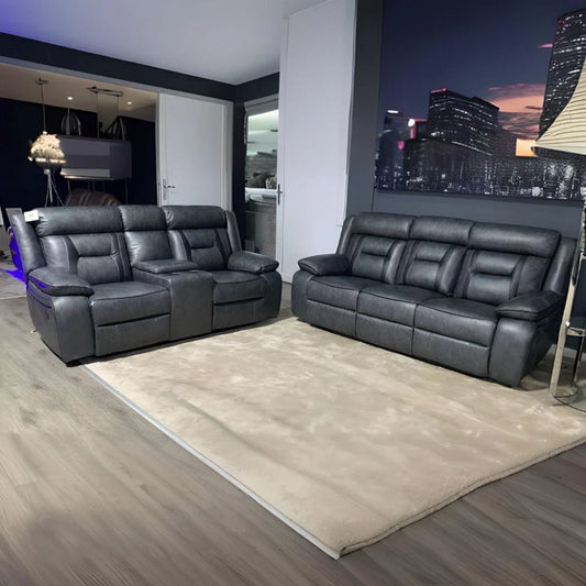 Nova Electric Recliner Leather Sofa 3+2 Seater – Luxury Comfort for Homes
