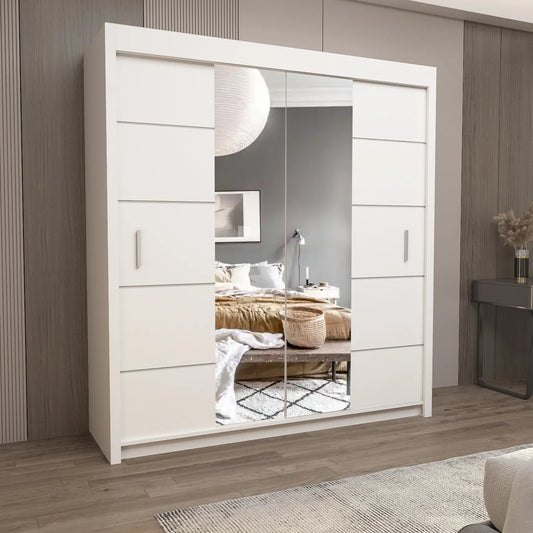 OSLO Sliding Door Wardrobe with Mirror
