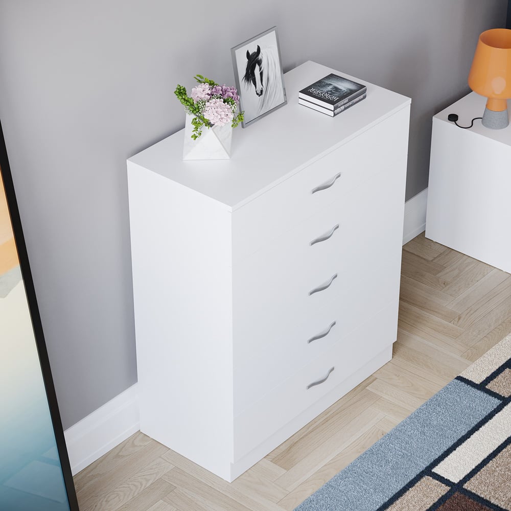 Chester 5 Drawer Chest – Bedroom Storage Unit