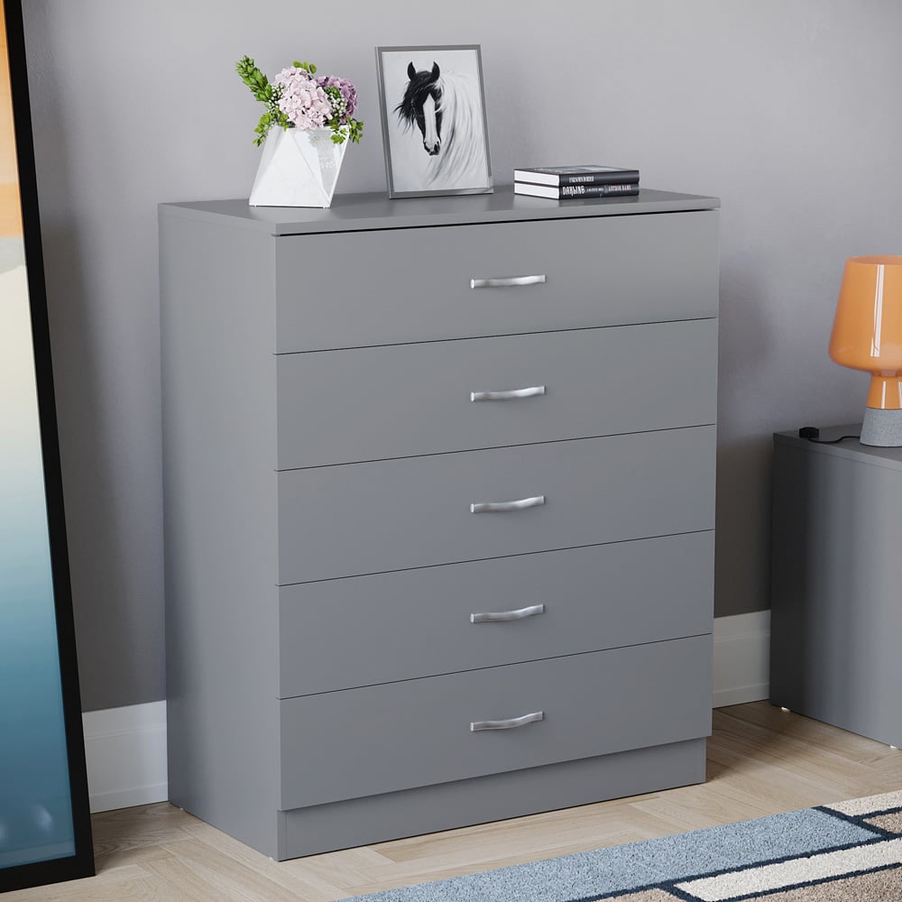 Chester 5 Drawer Chest – Bedroom Storage Unit