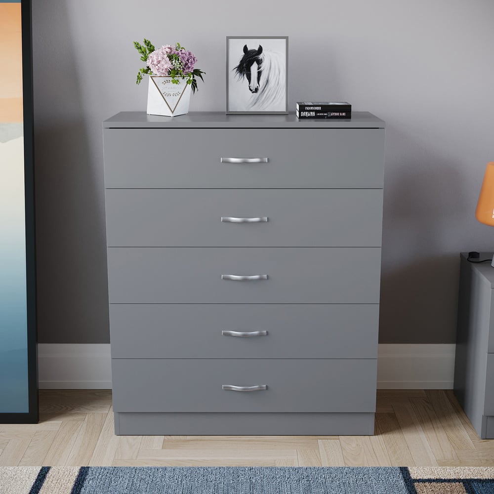 Chester 5 Drawer Chest – Bedroom Storage Unit