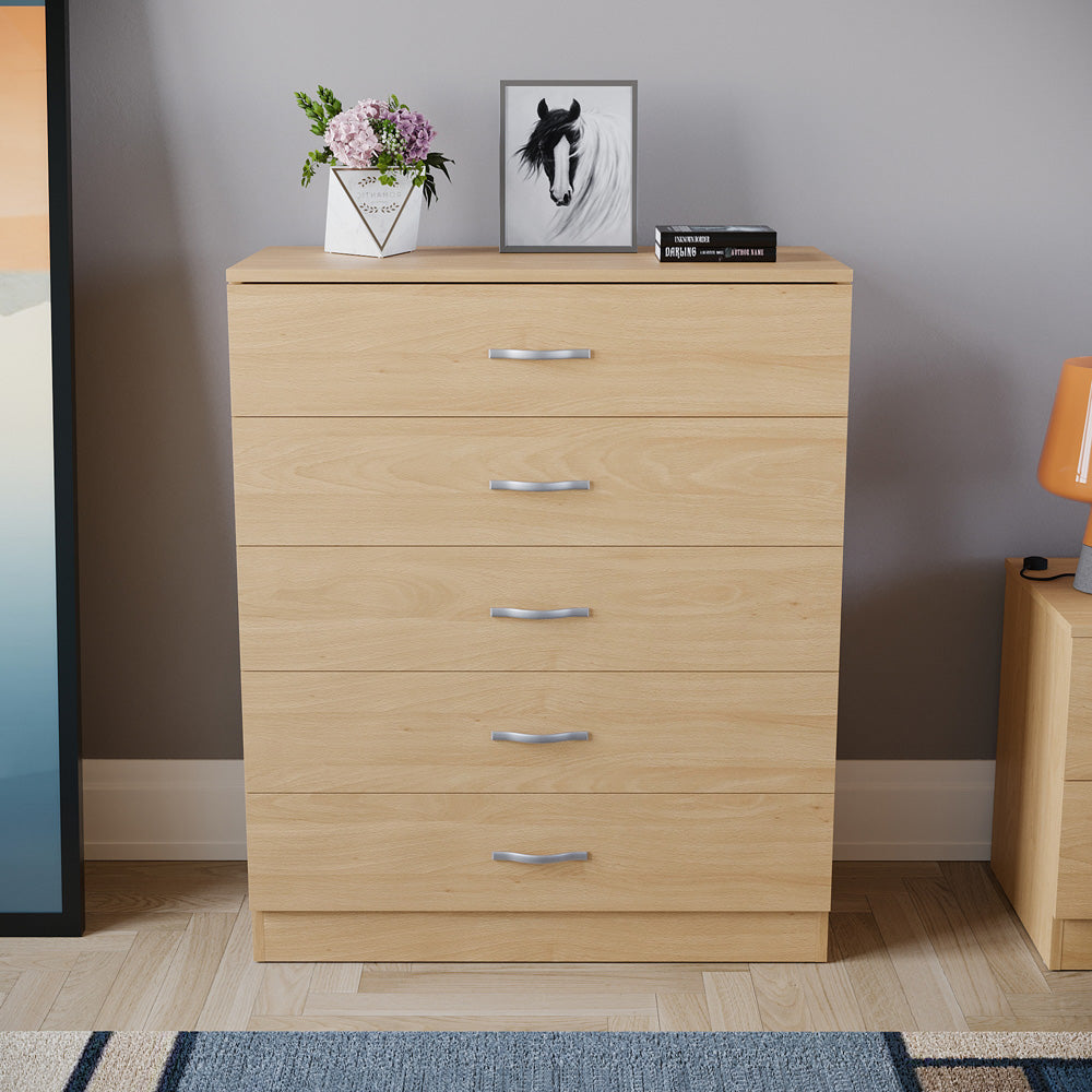 Chester 5 Drawer Chest – Bedroom Storage Unit