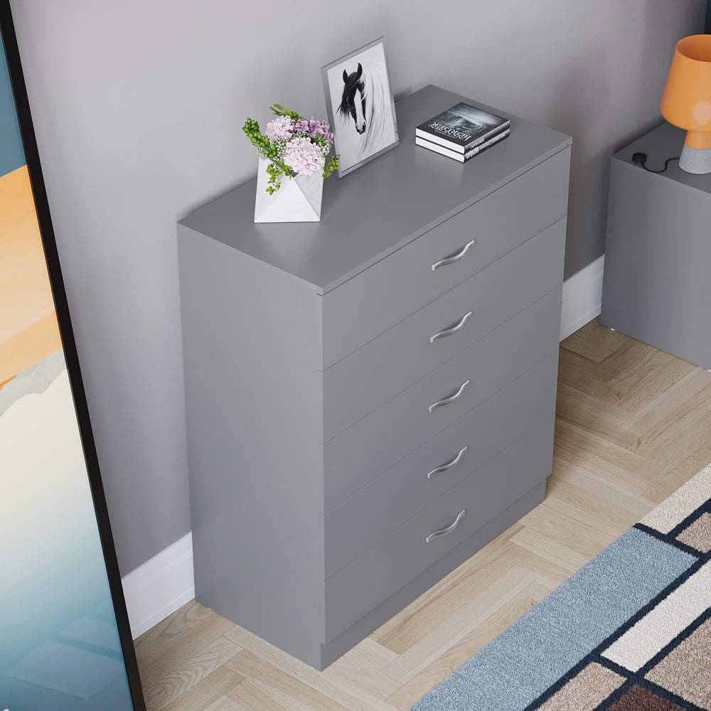 Chester 5 Drawer Chest – Bedroom Storage Unit