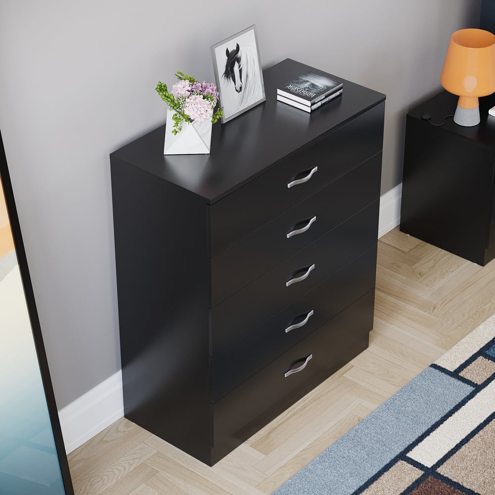 Chester 5 Drawer Chest – Bedroom Storage Unit