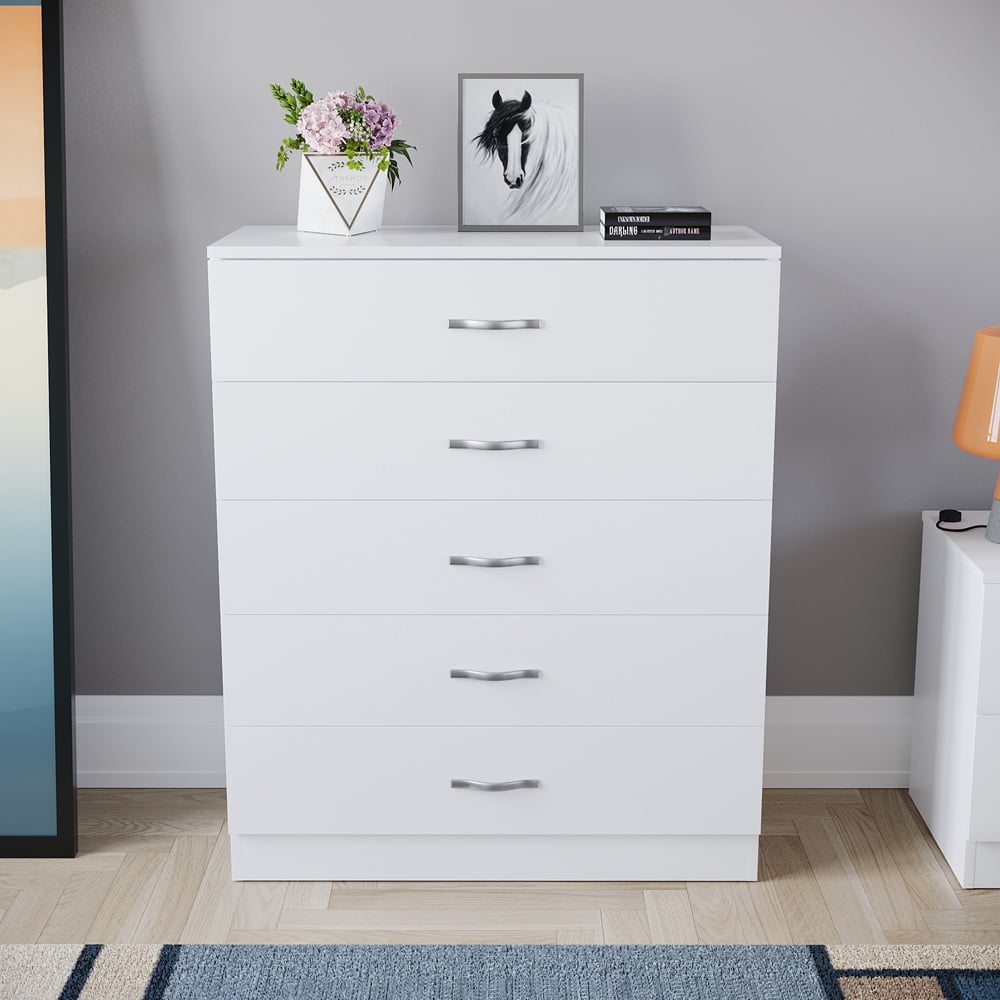 Chester 5 Drawer Chest – Bedroom Storage Unit