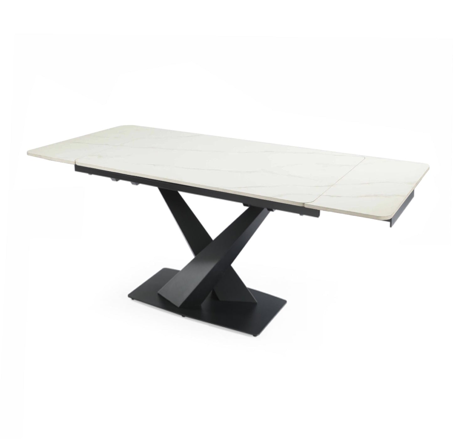 Nordic Rock Extendable Ceramic Dining Table
