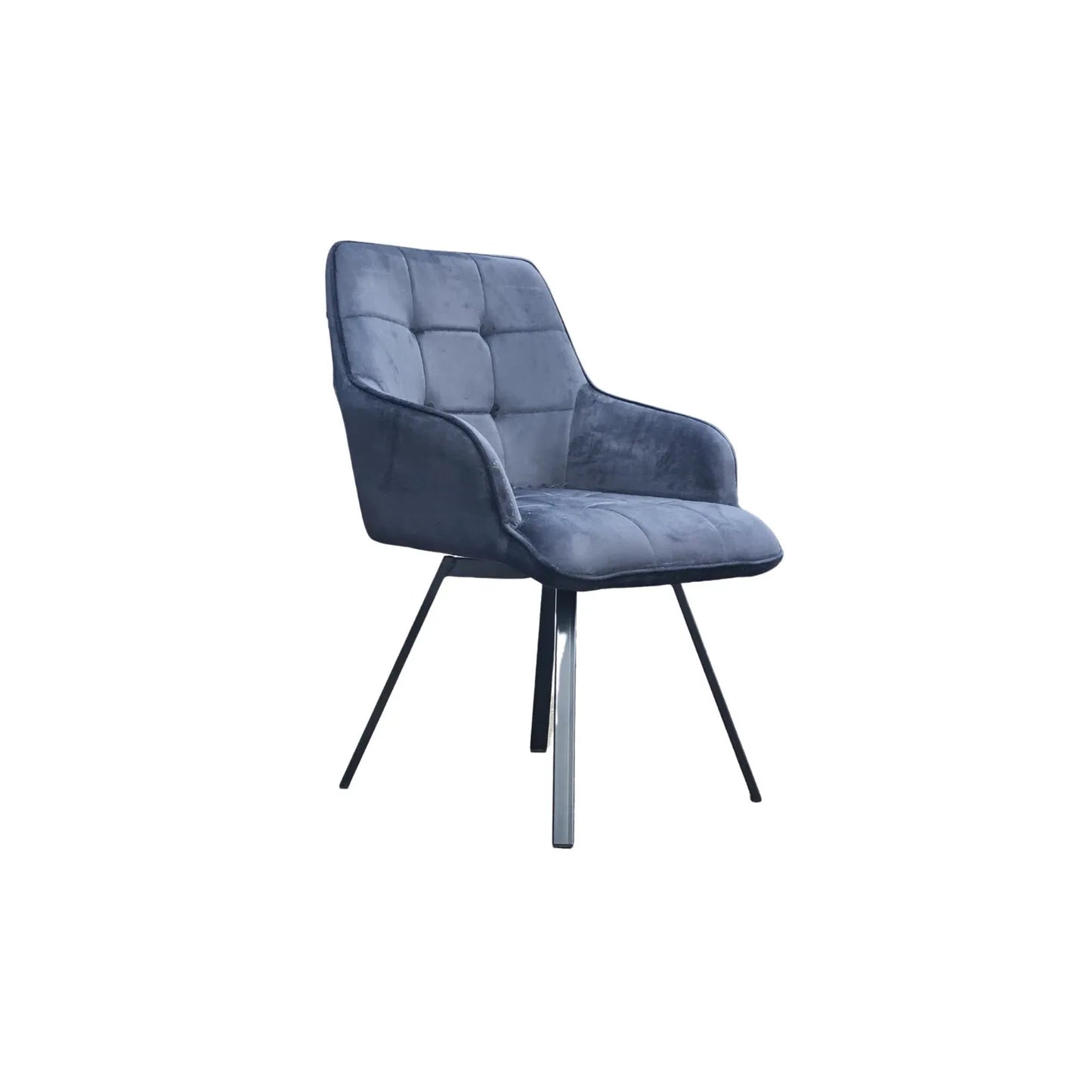 Ava Velvet Dining Chairs – Swivel Upholstered Chairs