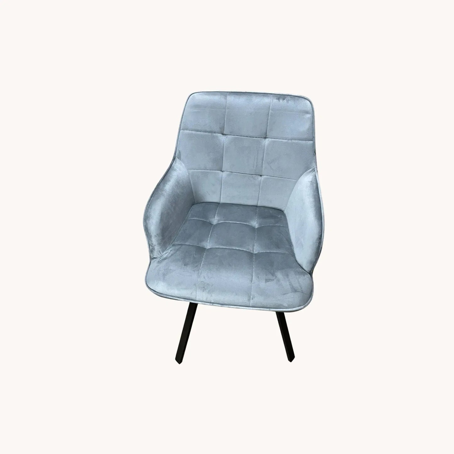Ava Velvet Dining Chairs – Swivel Upholstered Chairs
