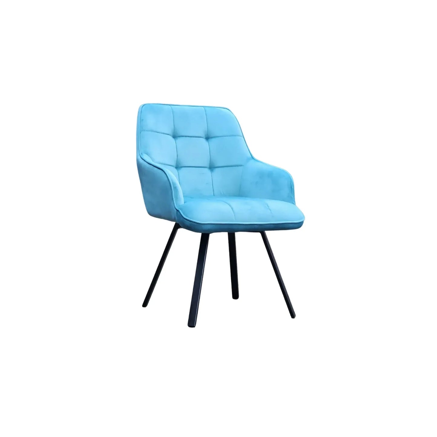 Ava Velvet Dining Chairs – Swivel Upholstered Chairs