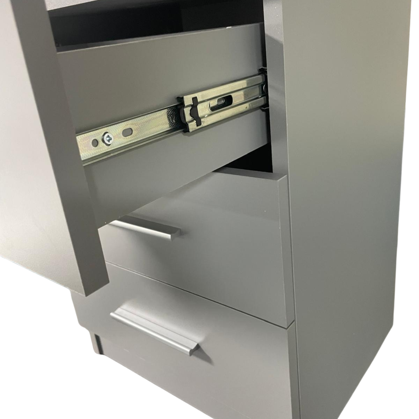 3-Drawer Bedside Table – Modern Nightstand with Storage