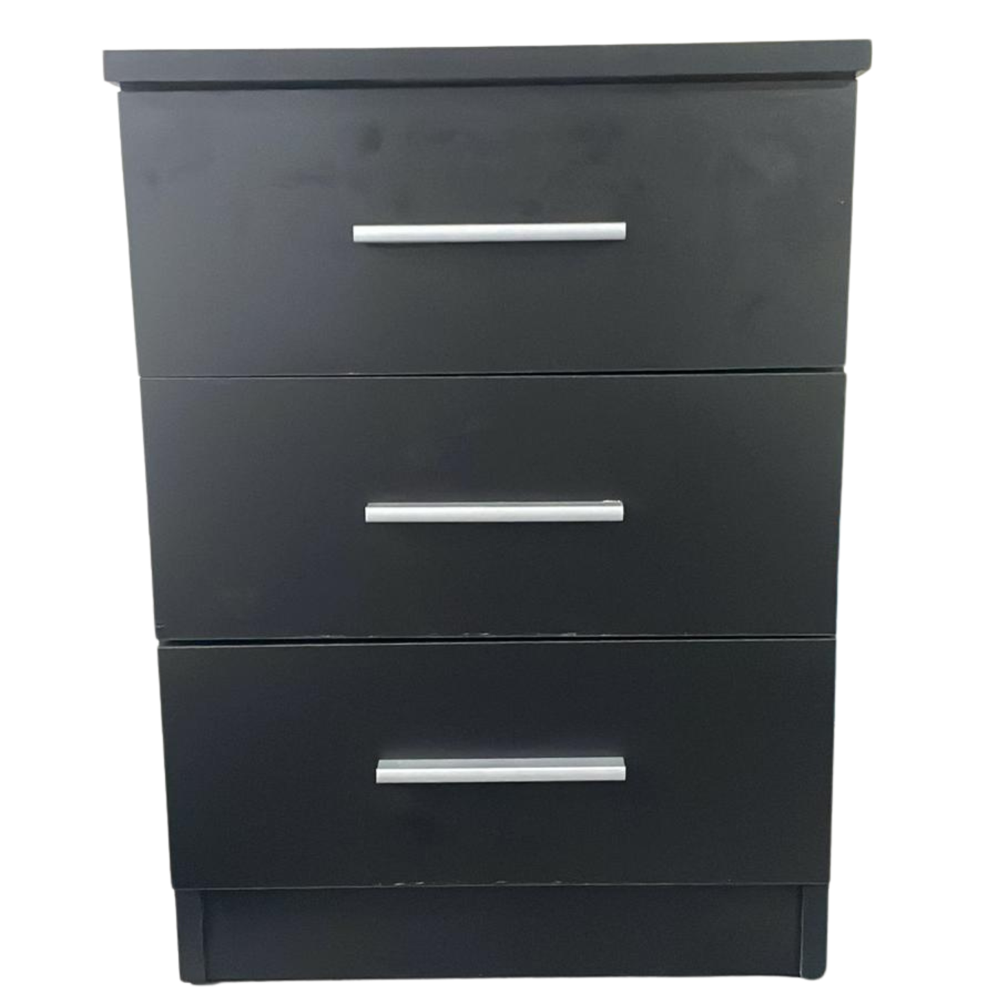 3-Drawer Bedside Table – Modern Nightstand with Storage