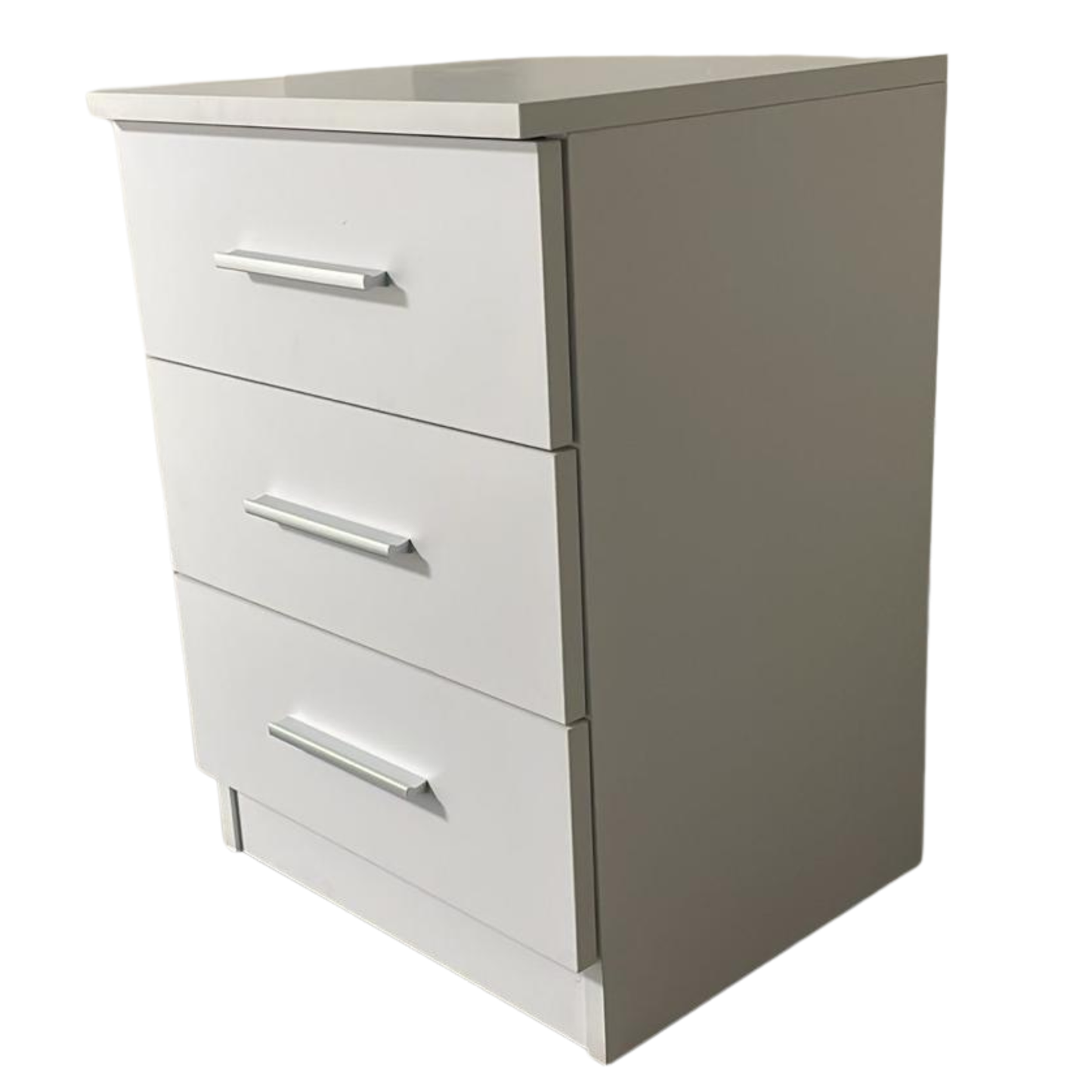 3-Drawer Bedside Table – Modern Nightstand with Storage