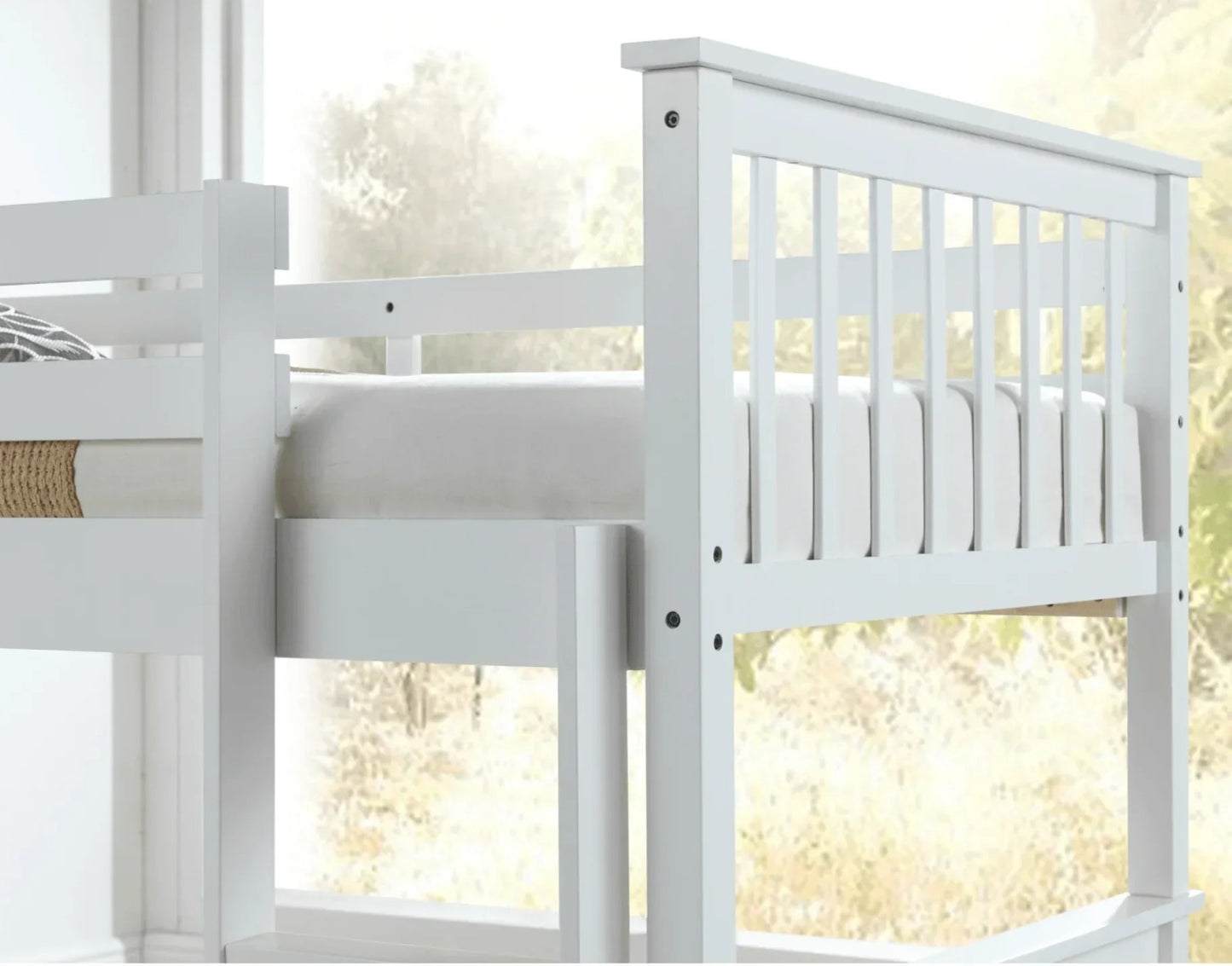 Lily Wooden Bunk Bed with Guest Bed