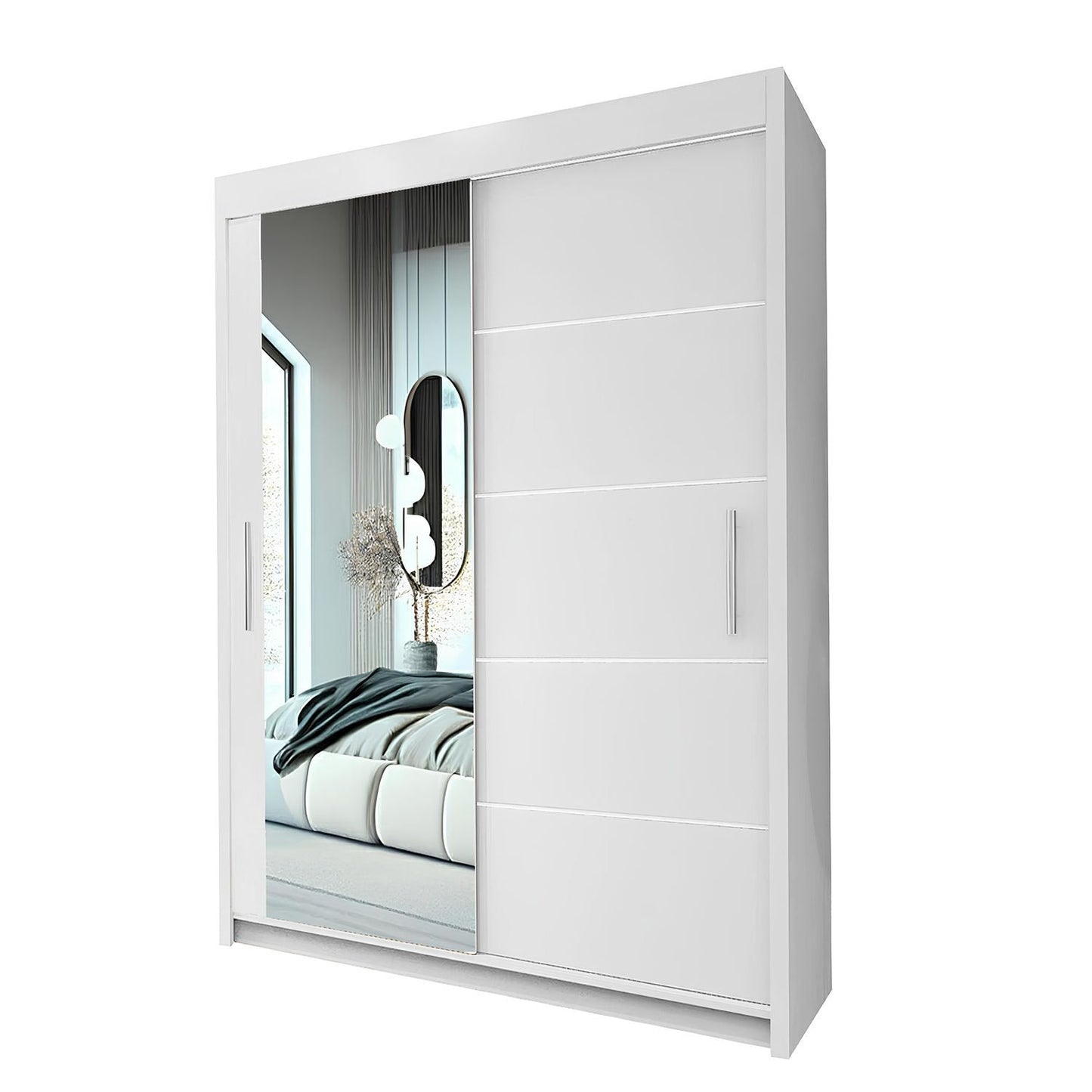 LYON Sliding Door Wardrobe with Mirror
