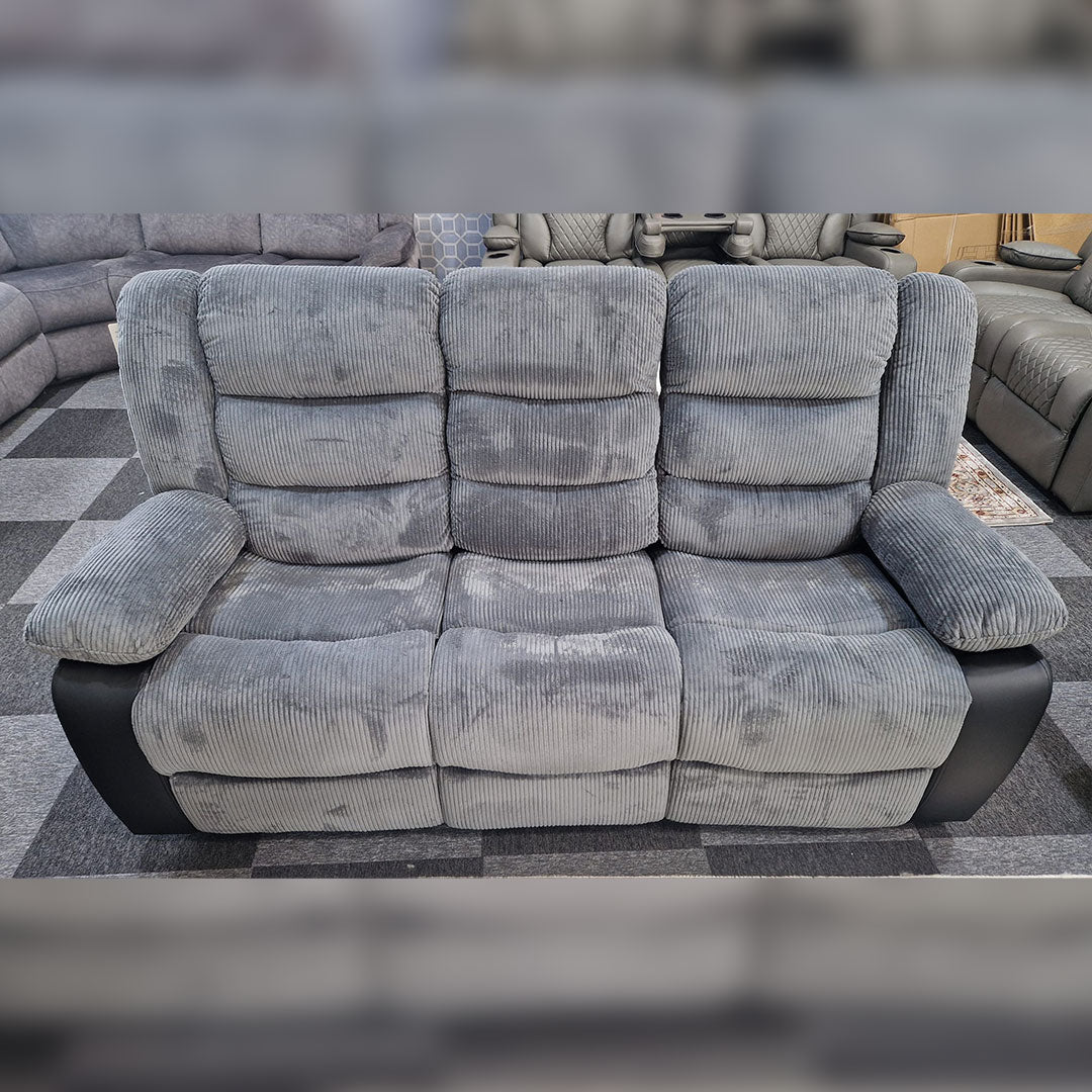 Rio Cord Fabric Recliner 3+2 Seater Sofa – Comfortable Family Seating