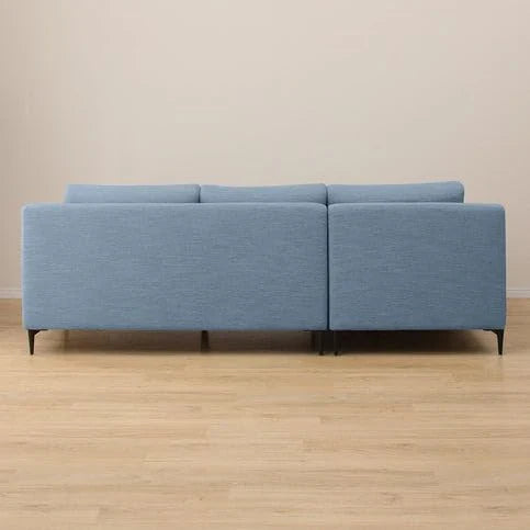 Flora 4 Seater L Shape Fabric Sofa – Stylish & Comfortable Sectional
