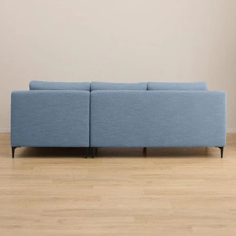 Flora 4 Seater L Shape Fabric Sofa – Stylish & Comfortable Sectional