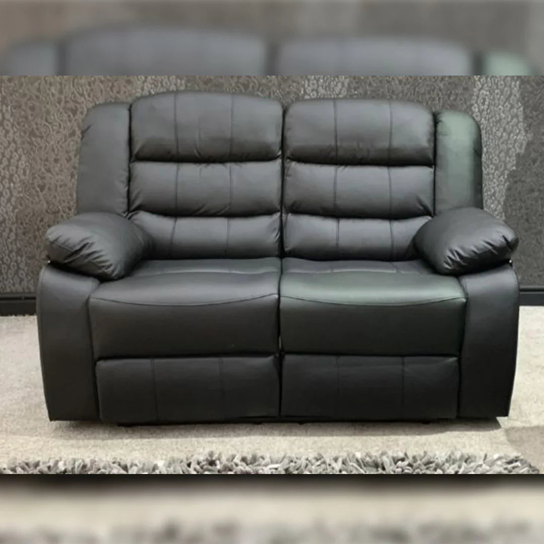 Roma Leather Recliner Sofa with Cup Holders – 3+2 Seater Luxury Sofa for Homes