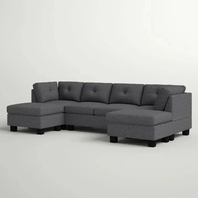 Ailey U-Shape Sofa – Modern Spacious Sectional Couch