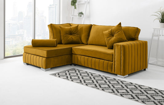 Layla Lounge Fullback Sofa + Extra Cushions | Heaven Furnishing
