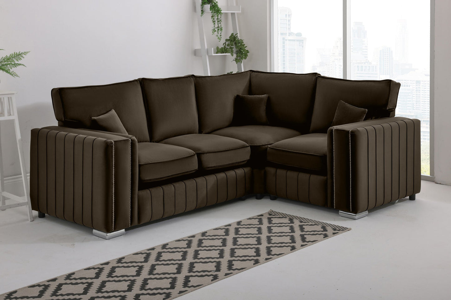 Layla Corner Fullback Sofa – Heaven Furnishing