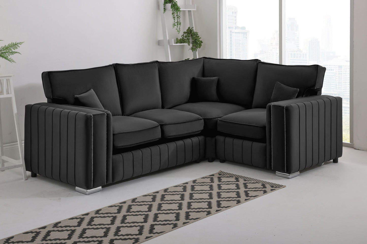 Layla Corner Fullback Sofa – Heaven Furnishing