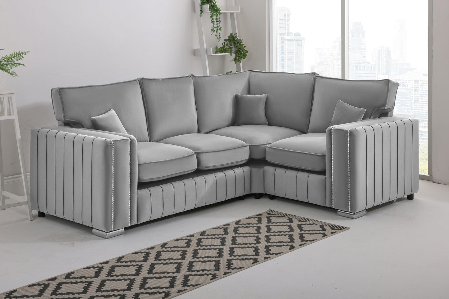 Layla Corner Fullback Sofa – Heaven Furnishing