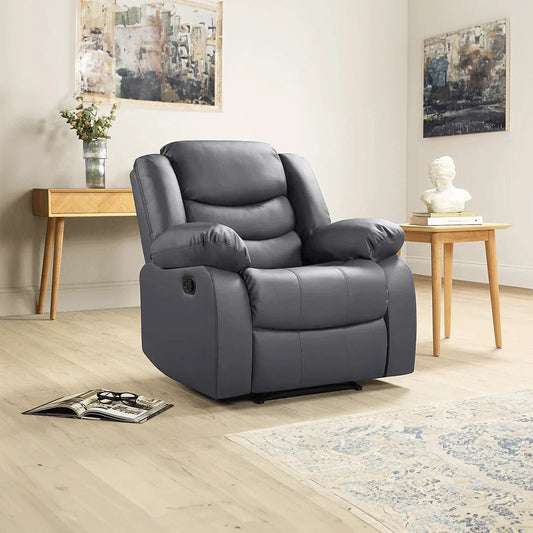 Roma Leather Recliner Sofa Armchair – Luxury Comfort for Homes