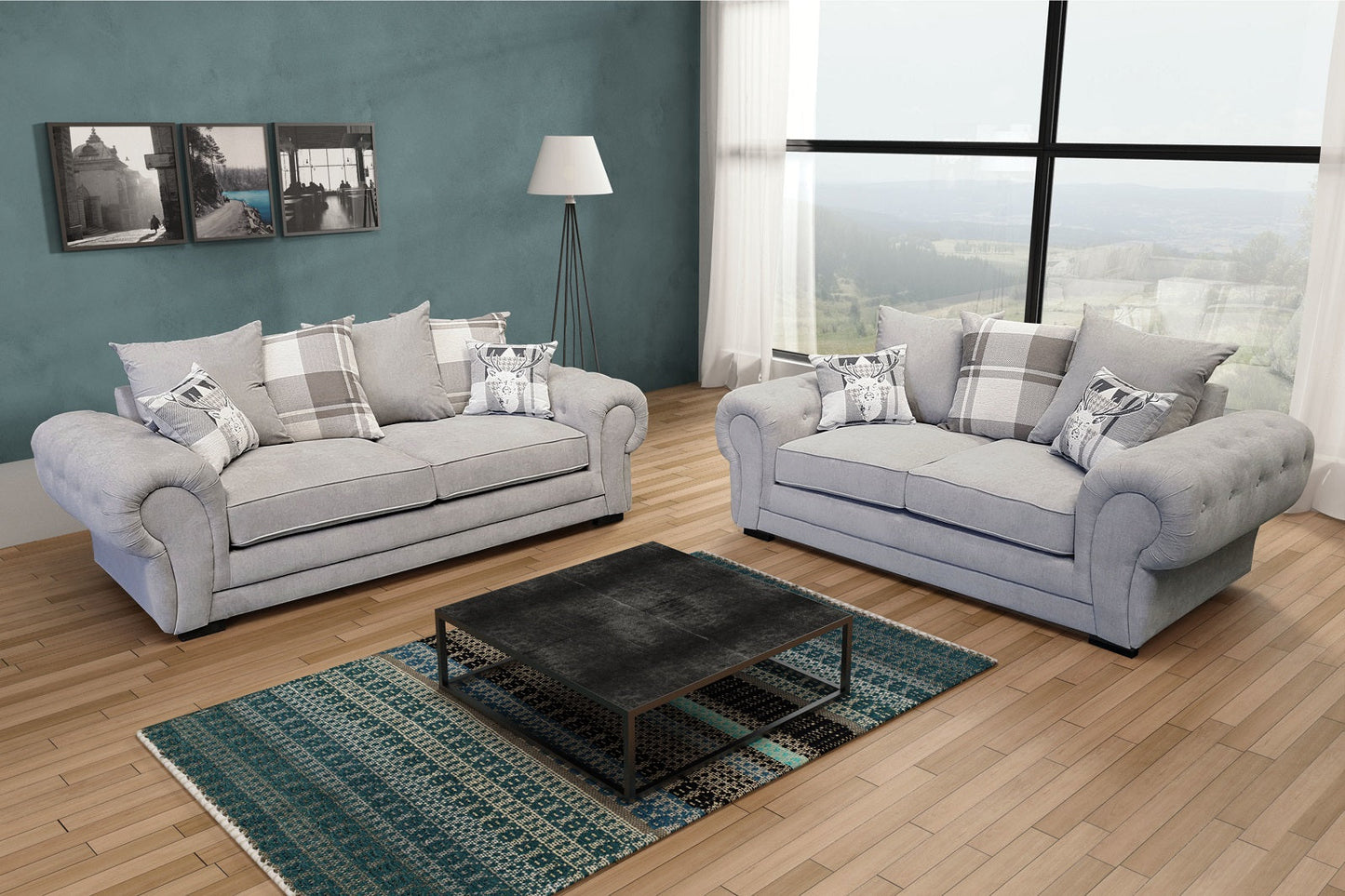 Verona 3+2 Sofa Set | Heaven Furnishing
