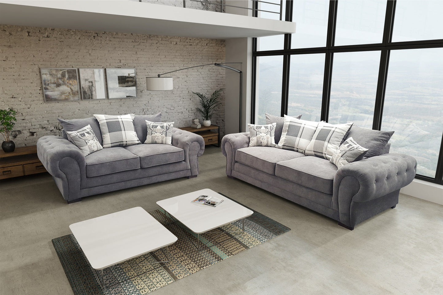 Verona 3+2 Sofa Set | Heaven Furnishing