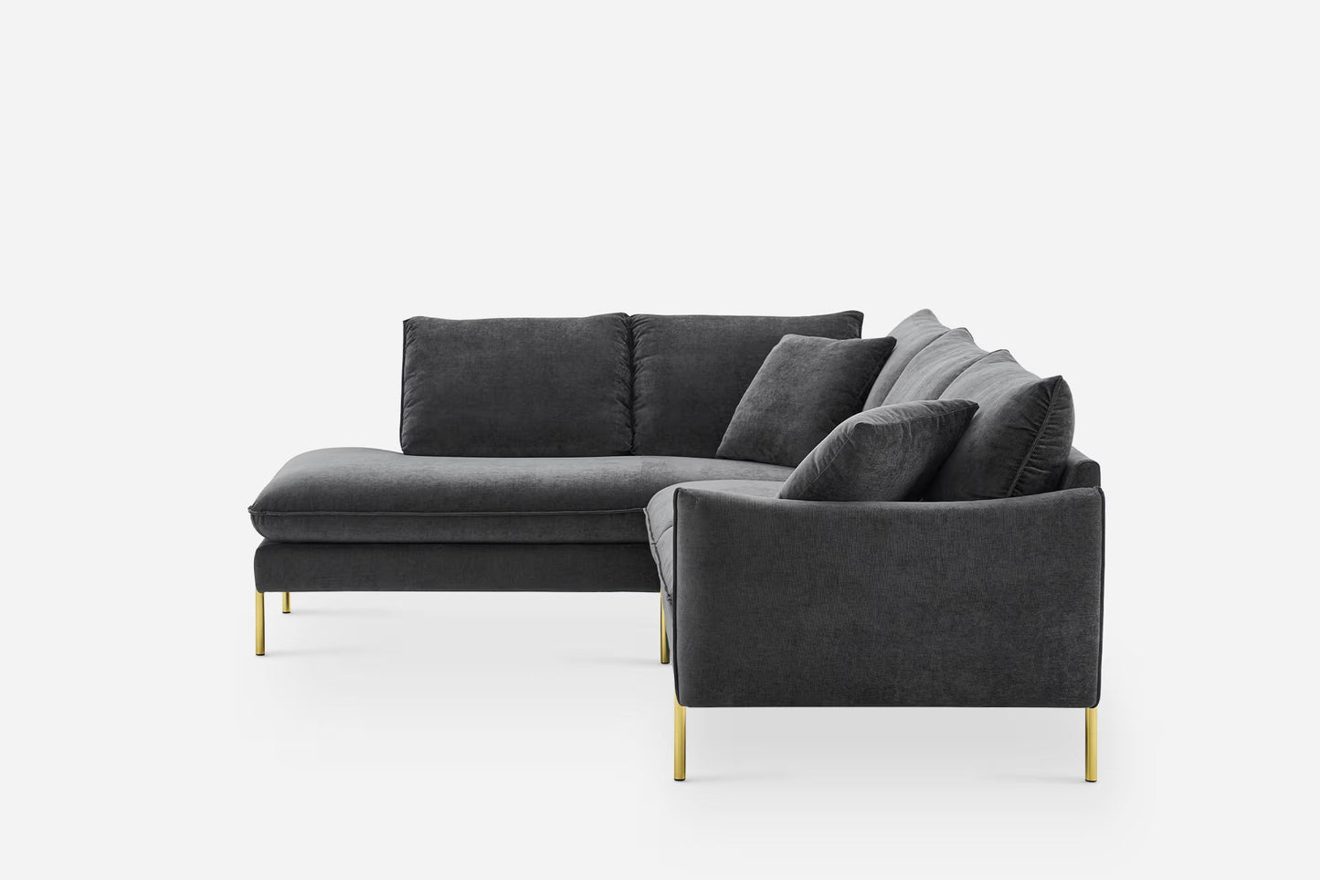 Verona Bumper Chaise Sectional Sofa | Heaven Furnishing
