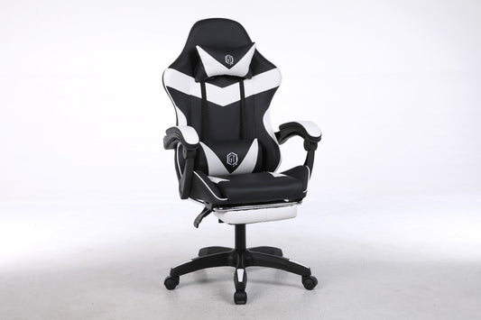 Gaming Chair with Footrest – Ergonomic Reclining Office & Gaming Chair