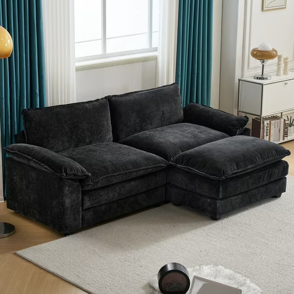 BORIS L Shaped Convertible Sofa – Heaven Furnishing