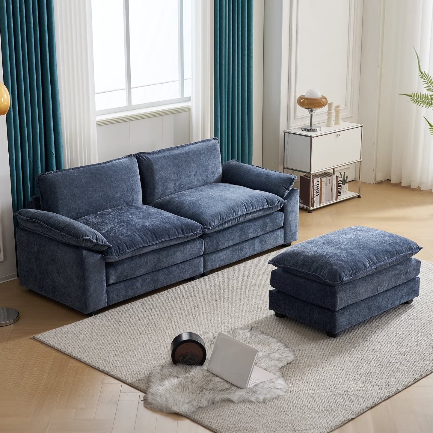 BORIS L Shaped Convertible Sofa – Heaven Furnishing
