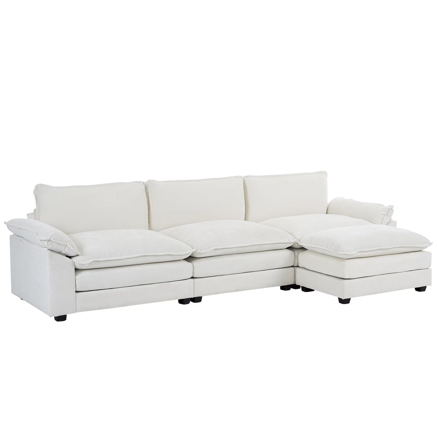 BORIS L Shaped Convertible Sofa – Heaven Furnishing