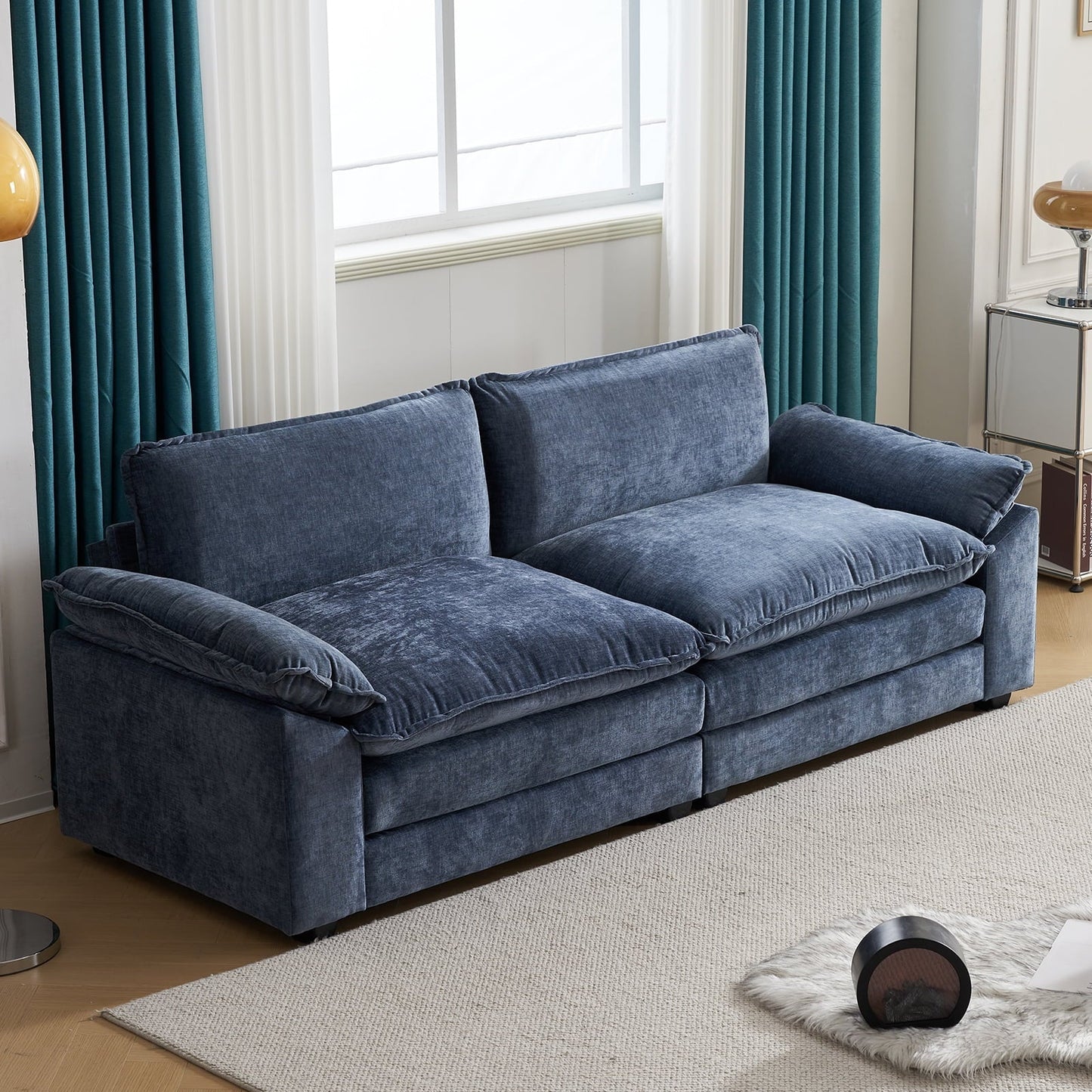 BORIS L Shaped Convertible Sofa – Heaven Furnishing