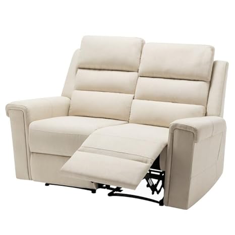Alina 2 Seater Fabric Manual Recliner –  Heaven Furnishing
