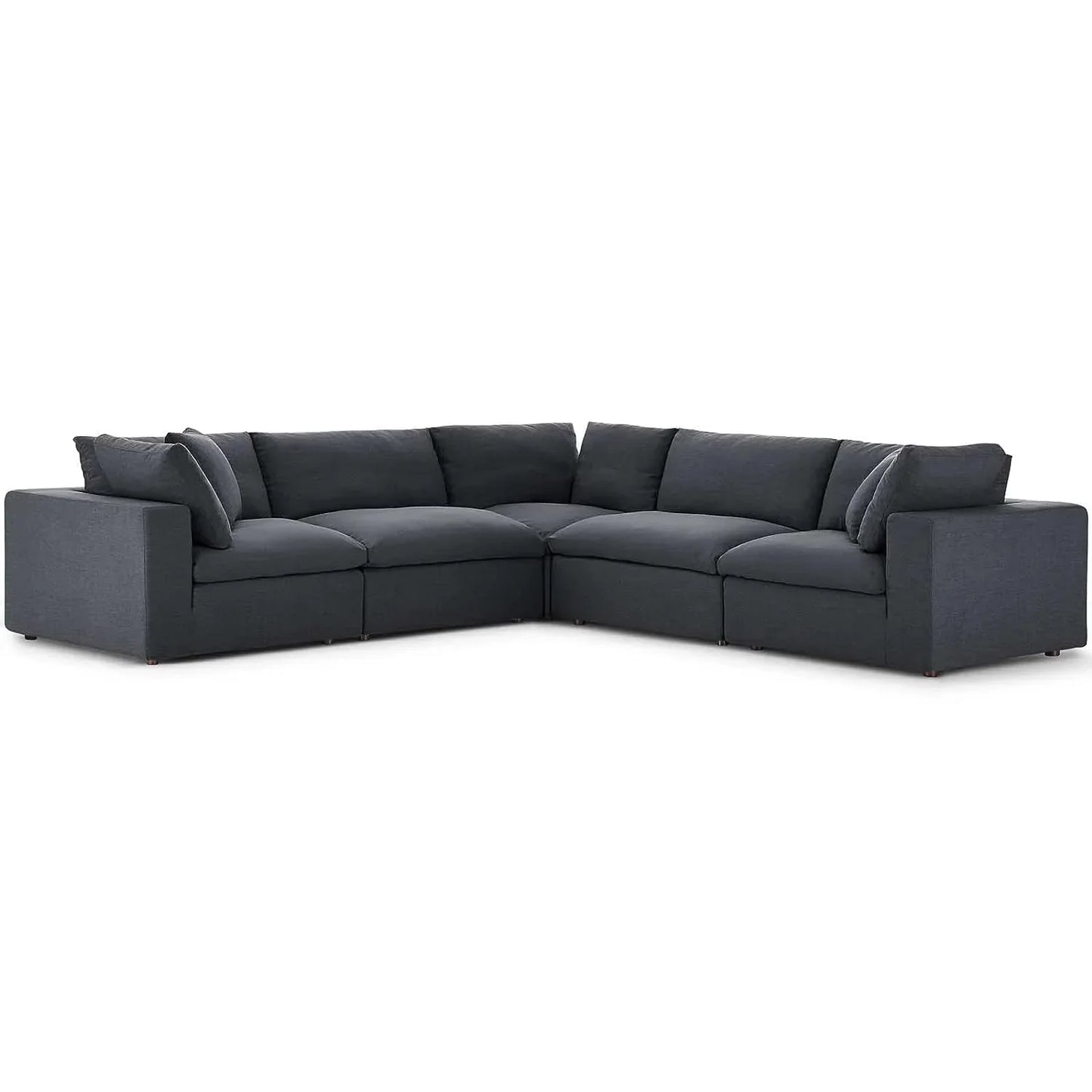 Alston Fabric L Shape Corner Sofa – Heaven Furnishing