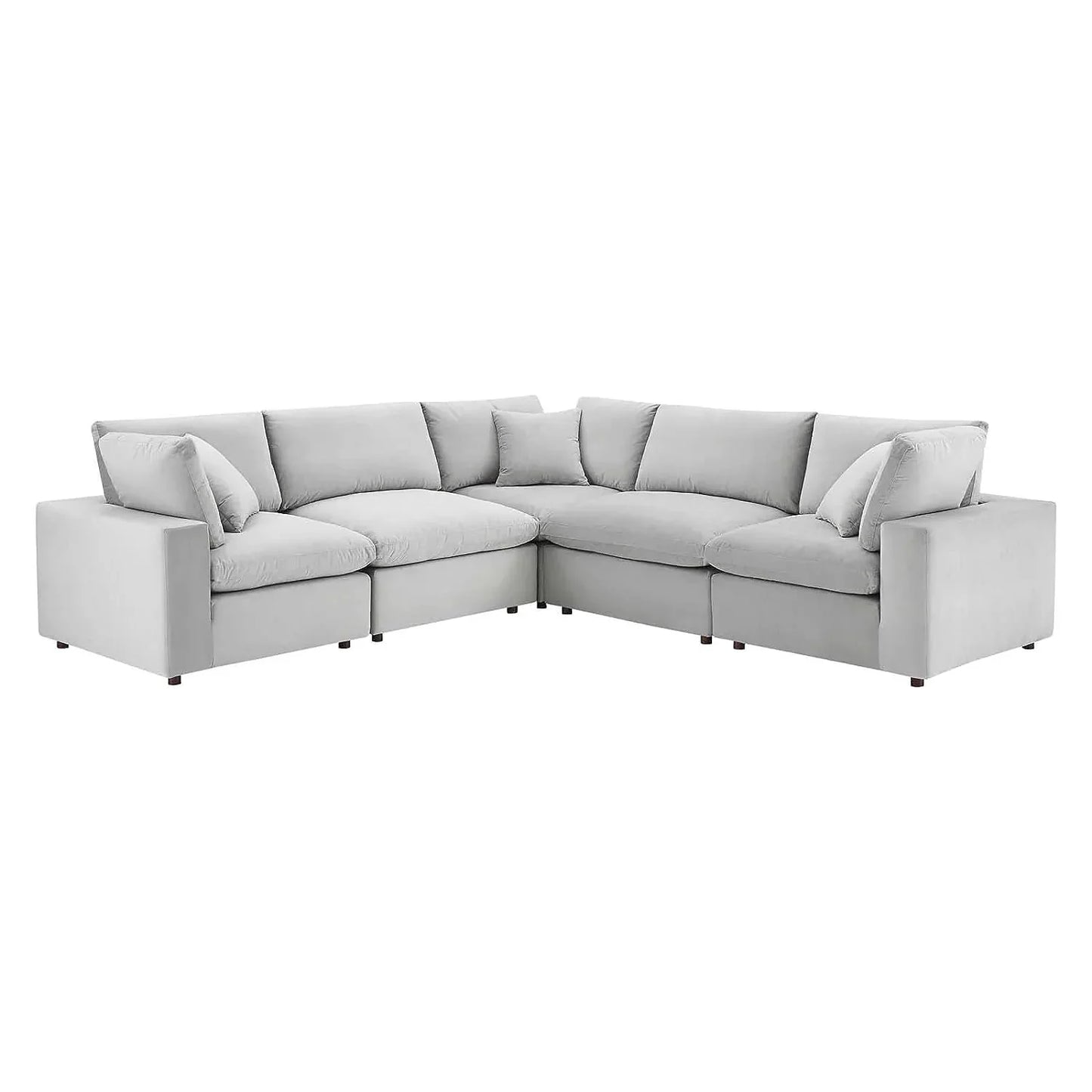 Alston Fabric L Shape Corner Sofa – Heaven Furnishing