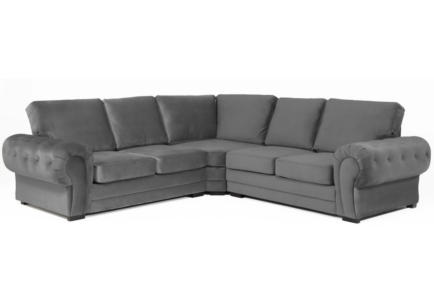 Verona Velvet Corner Sofa – Heaven Furnishing