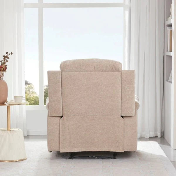 Brevik Fabric Manual Recliner | 1 Seater Recliner – Heaven Furnishing