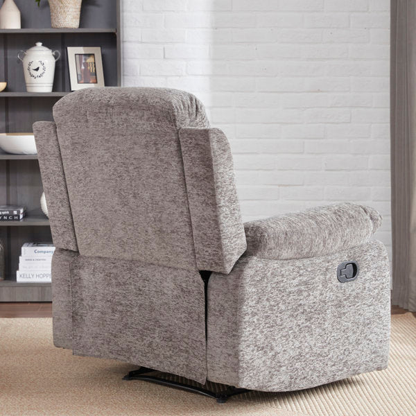 Brevik Fabric Manual Recliner | 1 Seater Recliner – Heaven Furnishing