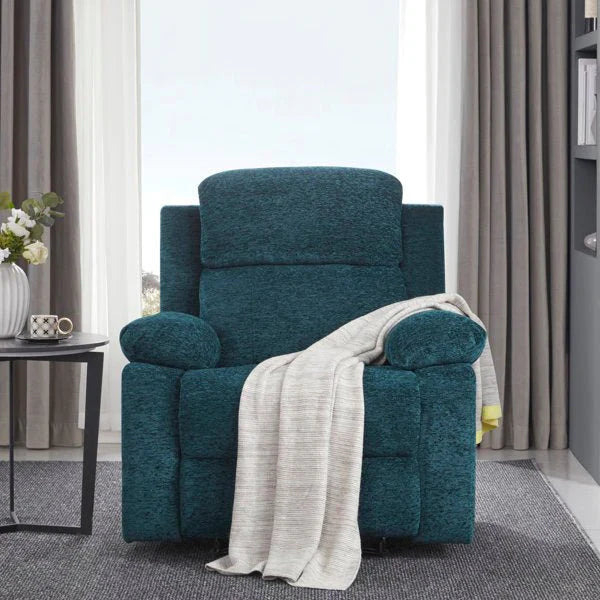 Brevik Fabric Manual Recliner | 1 Seater Recliner – Heaven Furnishing