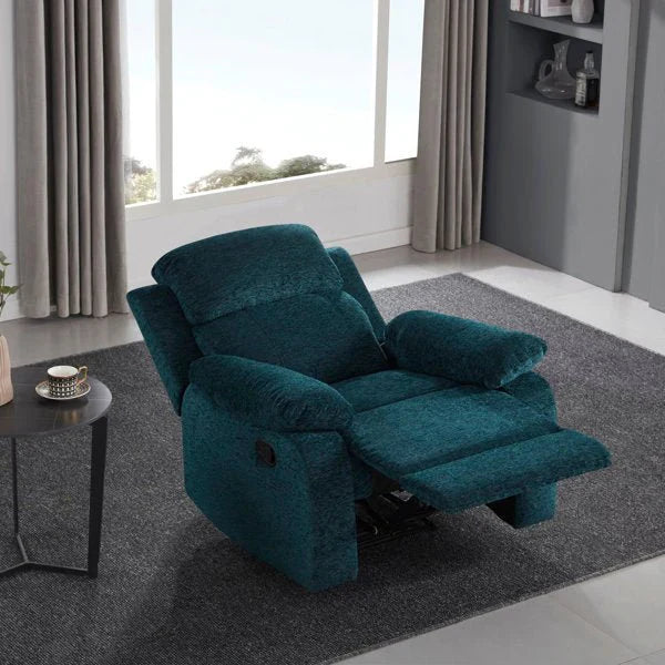 Brevik Fabric Manual Recliner | 1 Seater Recliner – Heaven Furnishing
